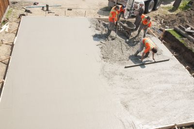 Concrete slab stabilization